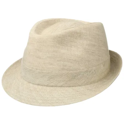 Essential Linen Trilby Hat - Stetson Reference: 11877 | Traclet Hat Shop