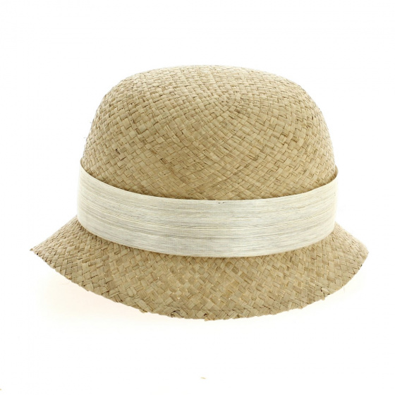 Chapeau Cloche Clara Paille Raffia - Traclet Chapeau Cloche Clara Paille Raffia - Traclet