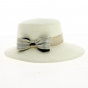 Women's Carmen White Panama Cap - Traclet