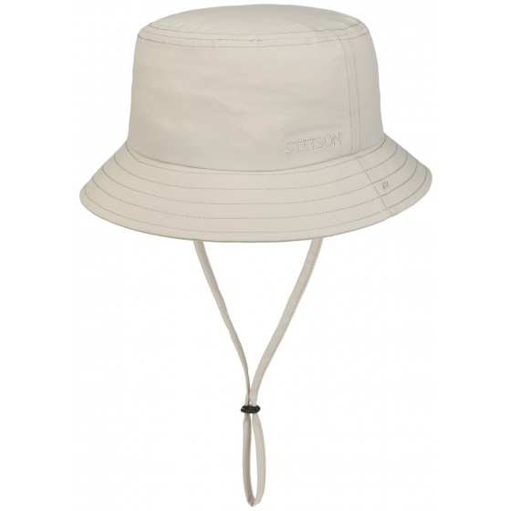 Harvey Beige Bucket Hat UPF 40+ - Stetson