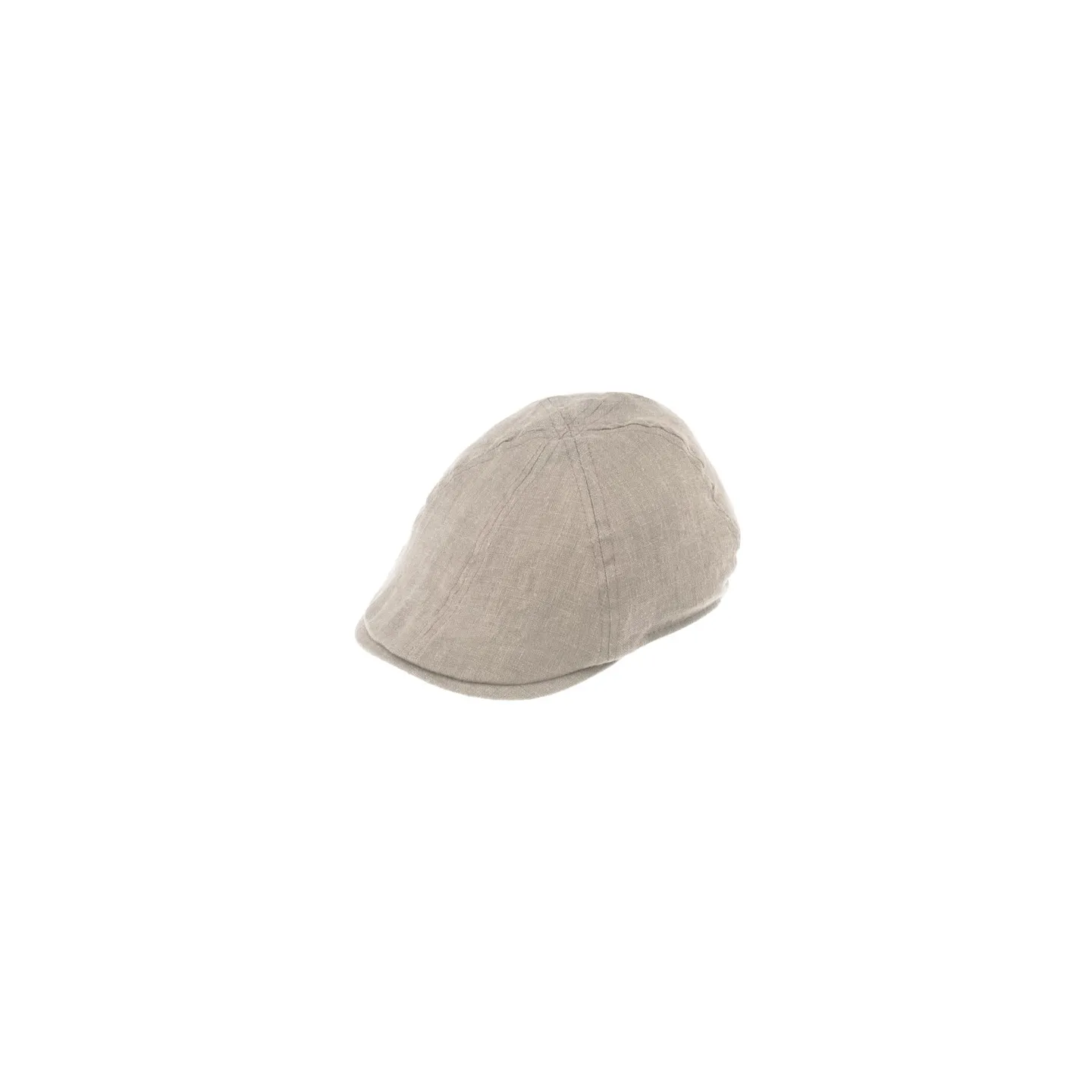 Casquette Yelding Bec De Canard Lin Beige -Traclet