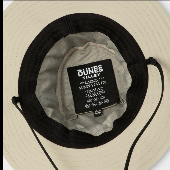 Dunes Explorer Traveller Hat Nylon Pebble Beige UPF50+ - Tilley Dunes Explorer Traveller Hat Nylon Pebble Beige UPF50+ - Tilley