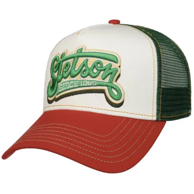 Casquette Trucker American Lettering - Stetson Reference : 19679| Chapellerie Traclet