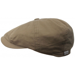Stetson Hatteras Knit Cotton Cap in Beige with UPF 40+