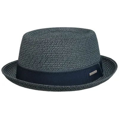 Chapeau Porkpie Stanley Bleu - Stetson