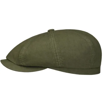Casquette Hatteras Coton Biologique Olive UPF 40+ - Stetson