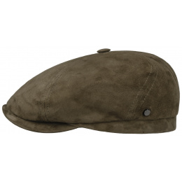 Stetson Brooklin Ballintoy Brown Leather Cap