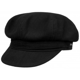 Gavroche Cotton Cap Black UPF 40+ - Stetson