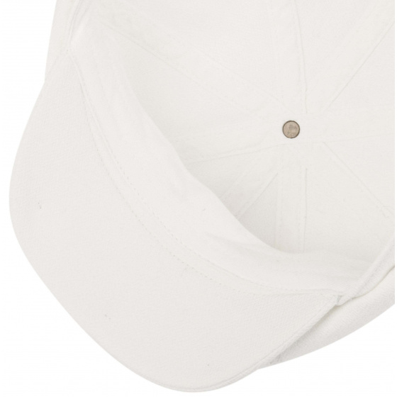 Casquette Hatteras San Diego Coton Blanche UPF 40+ - Stetson
