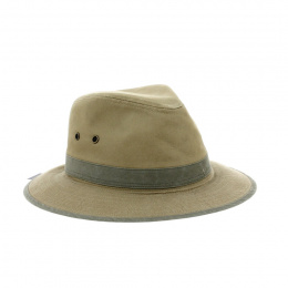 Two-tone Cotton Traveller Auckland Hat - Traclet