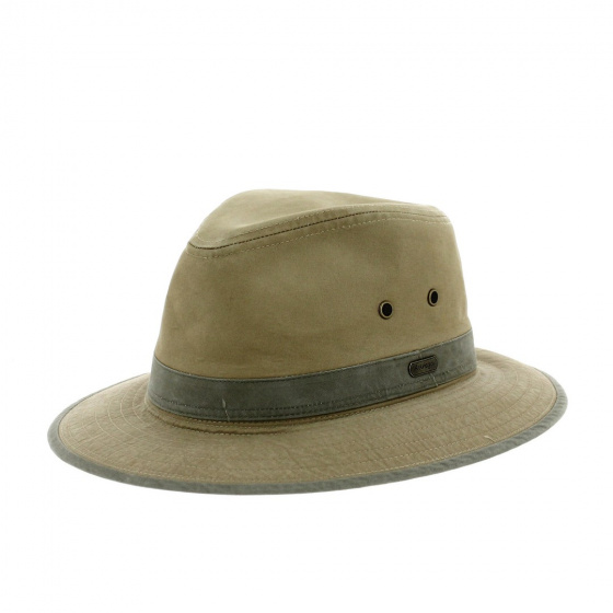 Auckland Two-Tone Cotton Traveller Hat - Traclet Auckland Two-Tone Cotton Traveller Hat - Traclet