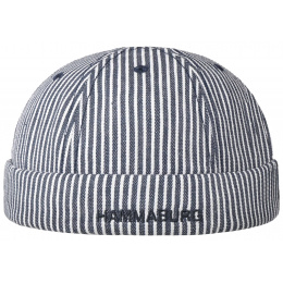 Docker Beanie Rostock Cotton Striped - Hammaburg
