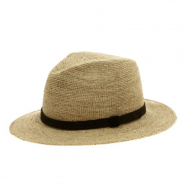 Chapeau Traveller Maurice Raphia Made in France Naturelle - Traclet