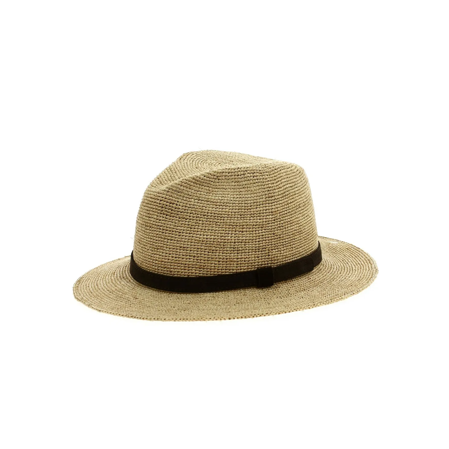 Chapeau Traveller Maurice Raphia Made in France Naturelle - Traclet