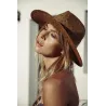 Chapeau Traveller Arday Paille Papier Marron Clair- Barts Reference : 19729| Chapellerie Traclet