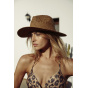 Light Brown Paper Straw Traveller Arday Hat - Barts