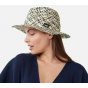 Traveller Hat Birra Paper Straw Blue & Beige - Barts