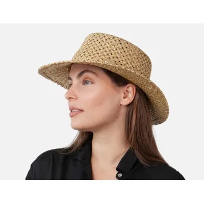 Mundai Paper Straw Boater Hat - Barts Reference: 19743| Traclet Hat Shop