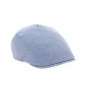 Casquette Plate Cellieu bleue UPF 40+ - Traclet