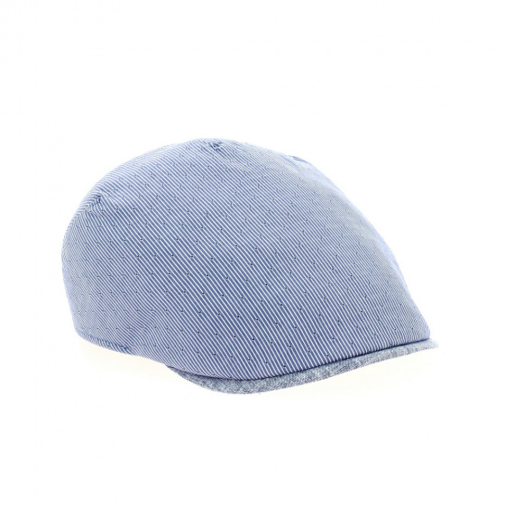 Blue Cellieu Flat Cap UPF 40+ - Traclet Blue Cellieu Flat Cap UPF 40+ - Traclet