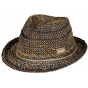 copy of Trilby Hat Amethyst Straw Natural Paper Hat - Barts