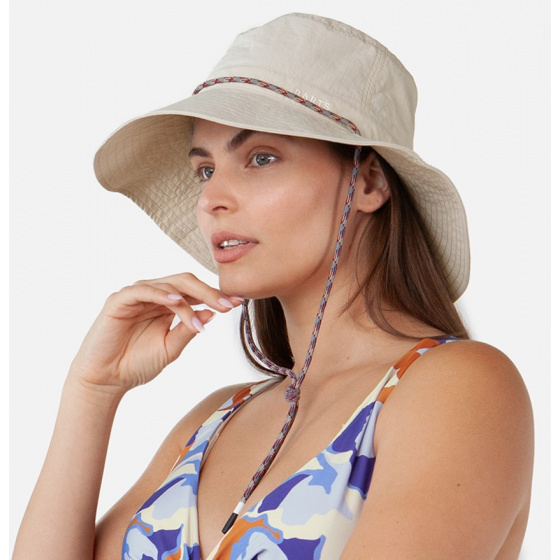 Cream Zaron Bucket Hat - Barts