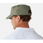 Military Cap Montania Linen & Cotton Khaki - Barts