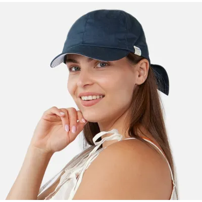 Casquette Wupper Bleu Marine Coton - Barts