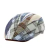 Pino Burgundy Patchwork Flat Cap - MTM Reference: 12436 | Traclet Hat Shop