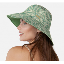 Women's Hamuty Cotton Wide-brimmed Hat Sage - Barts