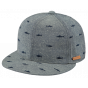 Kids Snapback Cap Pauk Sharks Cotton Blue - Barts