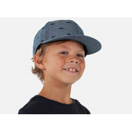 Kids Snapback Cap Pauk Sharks Cotton Blue - Barts