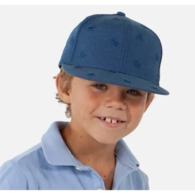 Casquette Enfant Snapback Pauk Singe Coton Bleue - Barts