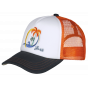 Kids Orange Surfie Baseball Cap - Barts