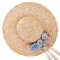 Small Provencal Hat Natalia Natural Straw - Traclet