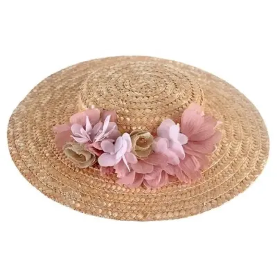 Small Provençal Hat Nina Natural Straw - Traclet Reference: 19785| Chapellerie Traclet