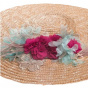 Florida Natural Straw Provencal Hat - Traclet