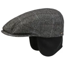 Casquette Kent EF Cache-Oreilles Grise - Stetson