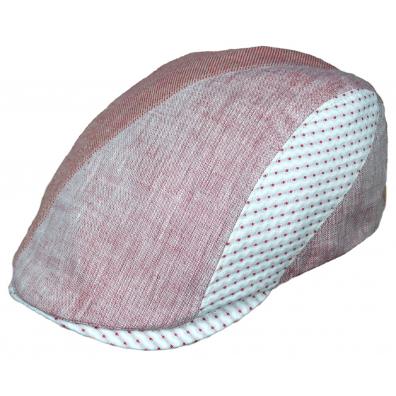 Casquette Plate Beige rosé