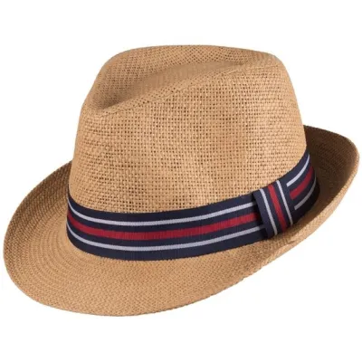 Chapeau Trilby Nardo Paille Papier Beige - Scippis