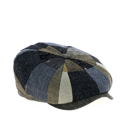 Stetson Pixo Linen Patchwork Hatteras Cap