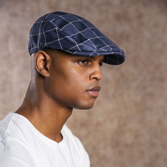 Casquette Bec De Canard Leif Line & coton Bleue - Bailey