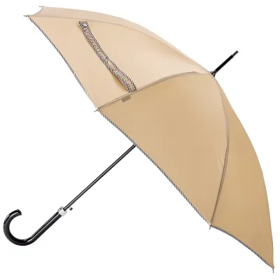 Women's Red Walking Umbrella with Sailor Finish - Piganiol Reference: 19345 - TRACLET hat shop