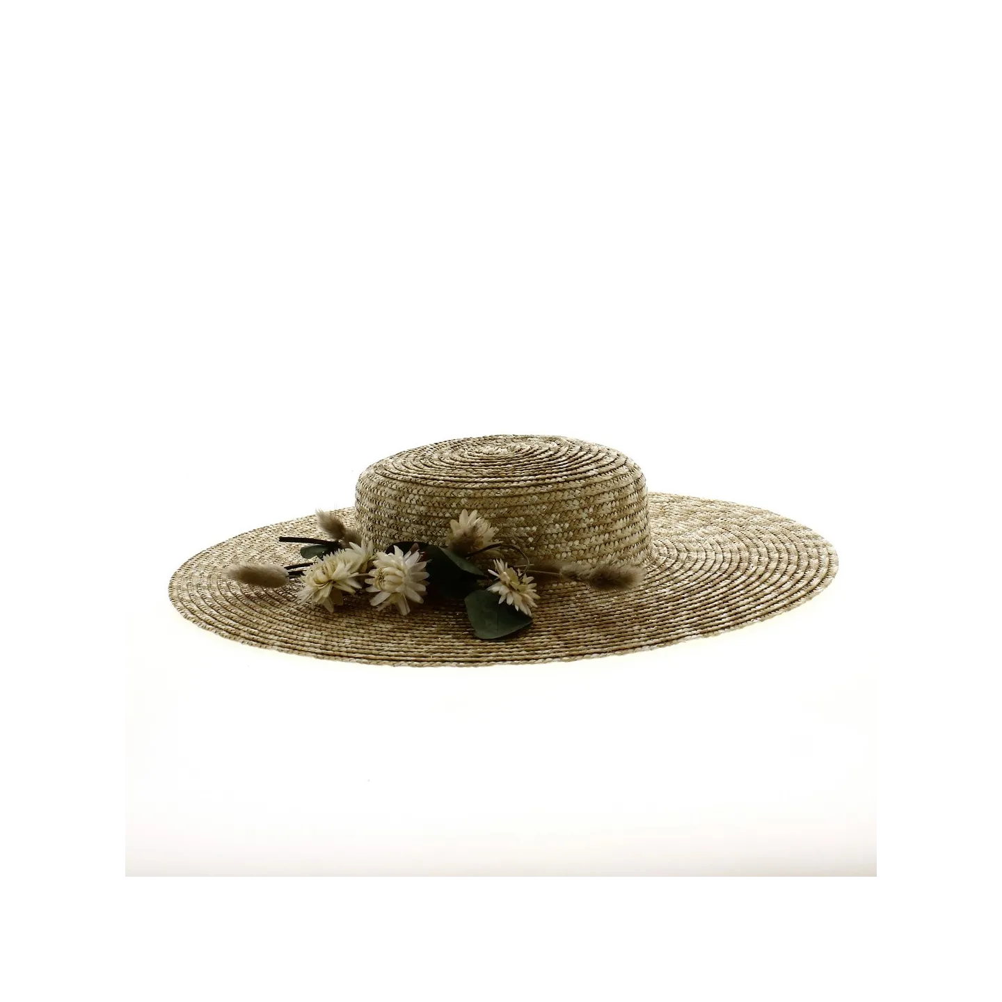 Grand Canotier Français Paille Naturelle - Traclet