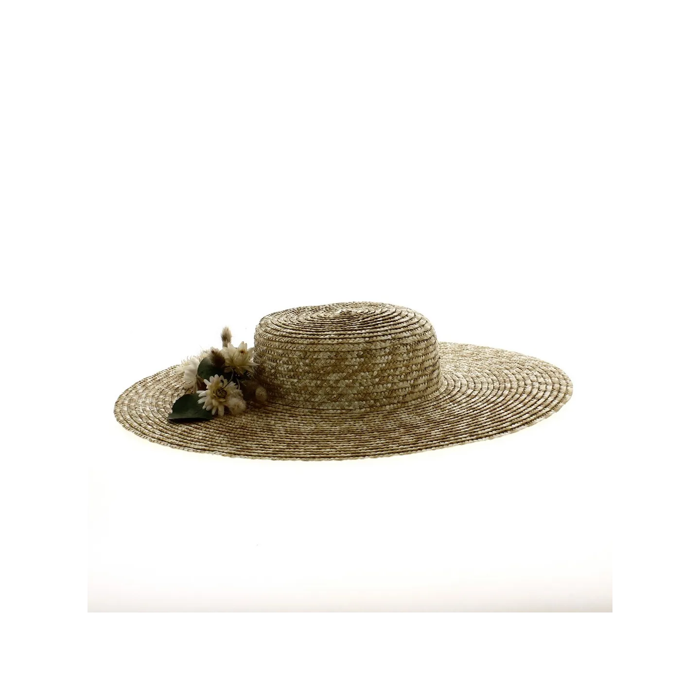 Grand Canotier Français Paille Naturelle - Traclet - Traclet Reference : 19867 | Chapellerie Traclet