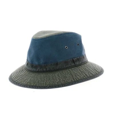 Chapeau Safari Grignan Coton Tricolore - Crambes