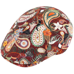 Coney Flat Cap Cotton Flowers - Traclet