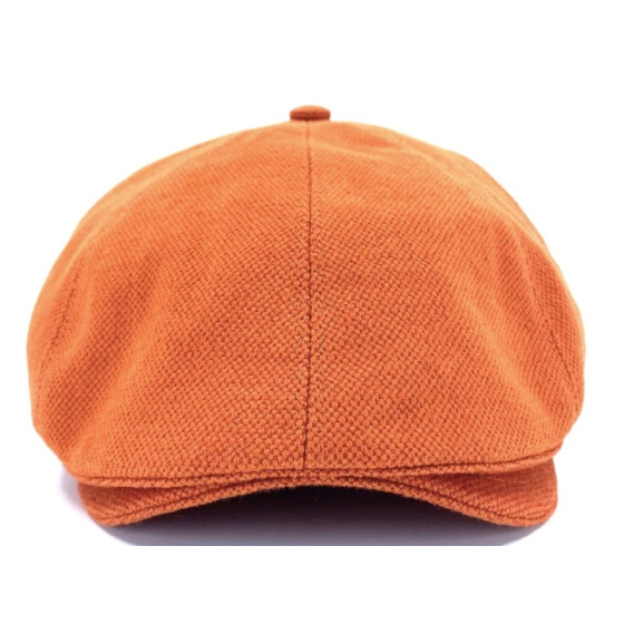 Eight-Panel Cotton Brick Cap - Le Chapoté Paris
