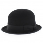 Wool felt bowler hat