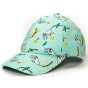Kids' Baseball Cap Mint Water Cotton - Le Chapoté